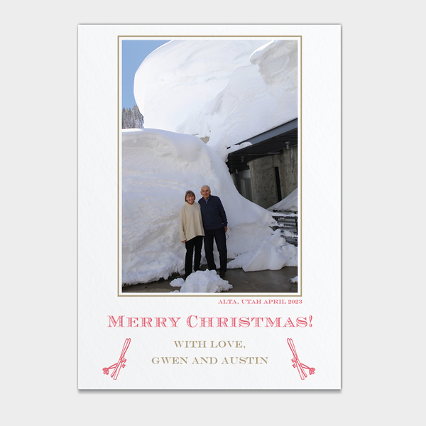Aspen Holiday Card