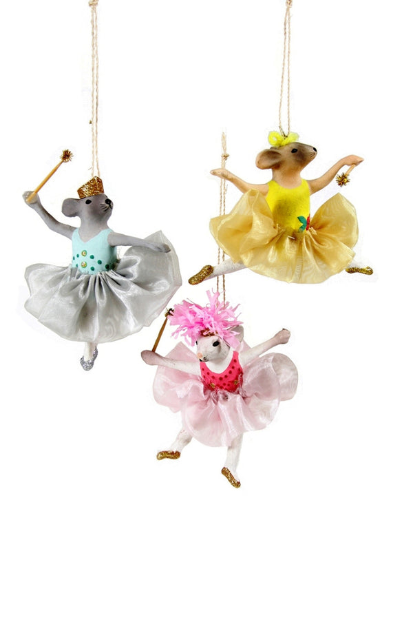 Cody Foster Ballerina Mice Ornaments