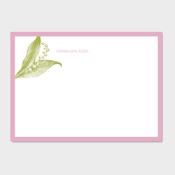 Lily of the Valley Stationery