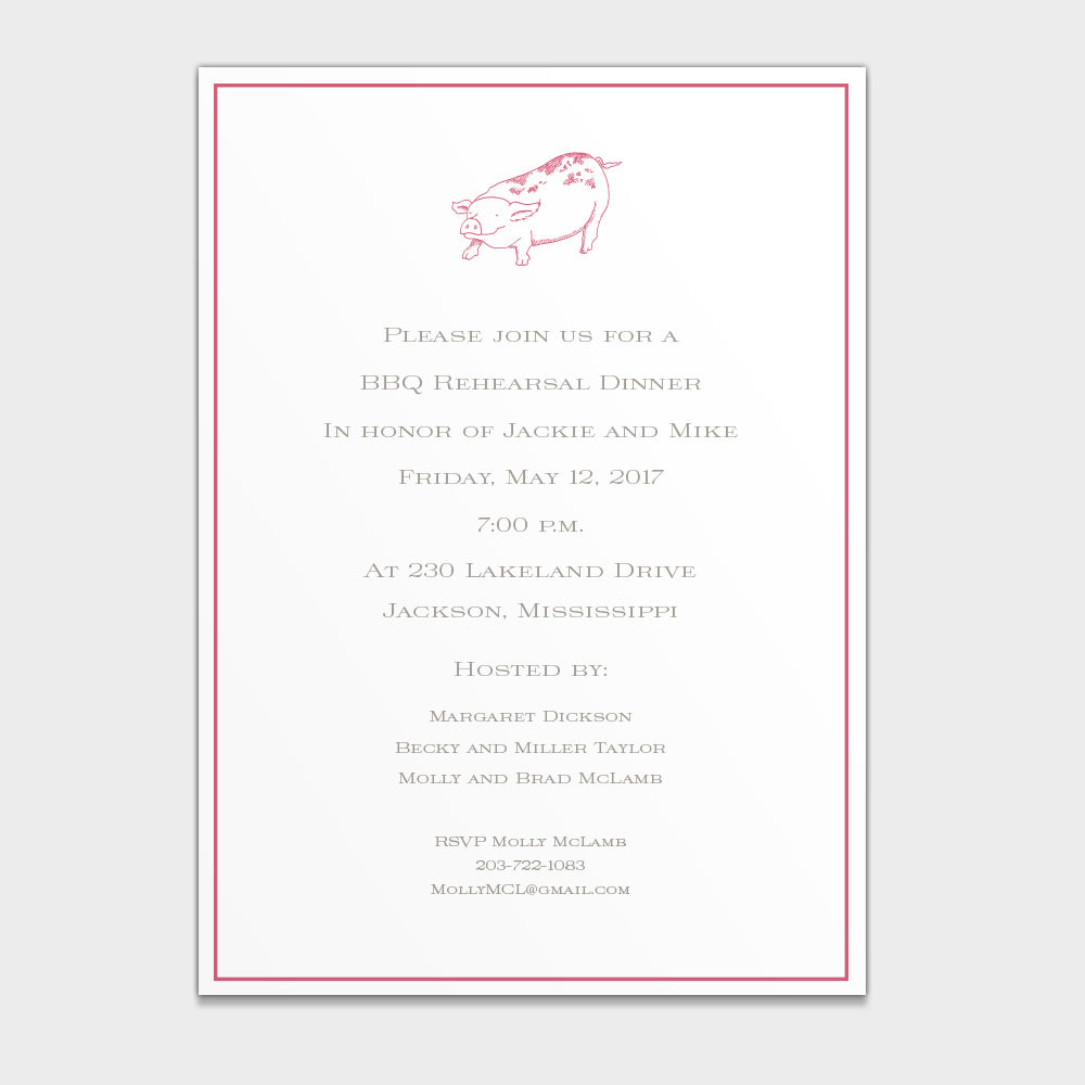 Jackie & Mike Rehearsal Dinner