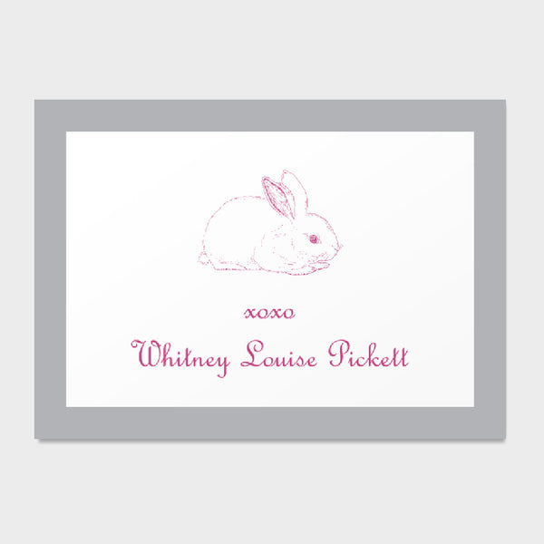 Bunny Enclosure Card