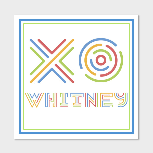 XO Whitney Gift Stickers