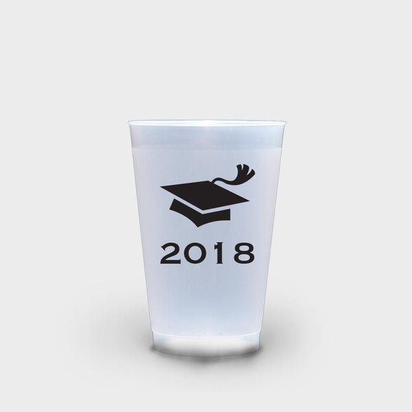 Graduation Cap Roadie Cups 16 oz