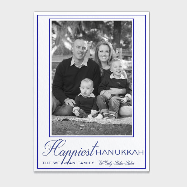 Happiest Hanukkah Card