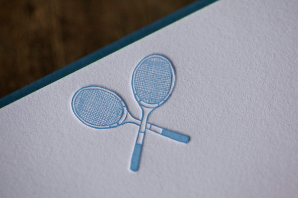 Tennis Note Cards