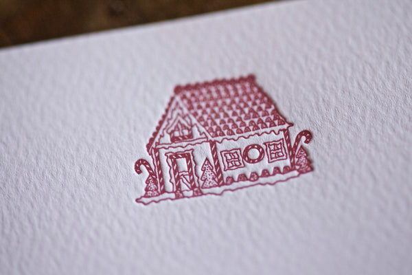 Gingerbread House Note Cards