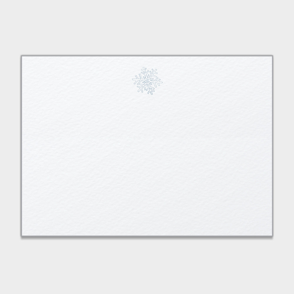Snowflake Note Cards