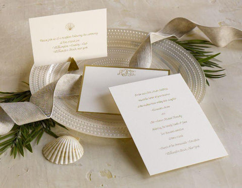 Custom design-savvy and sophisticated wedding rehearsal dinners invitations, Save the Dates, showers, engagement parties, and bespoke stationery. We are uniquely able to design for your vision of your special day.  