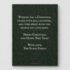 Christmas Wishes Holiday Card — 5.5" x 8.5" Flat Print