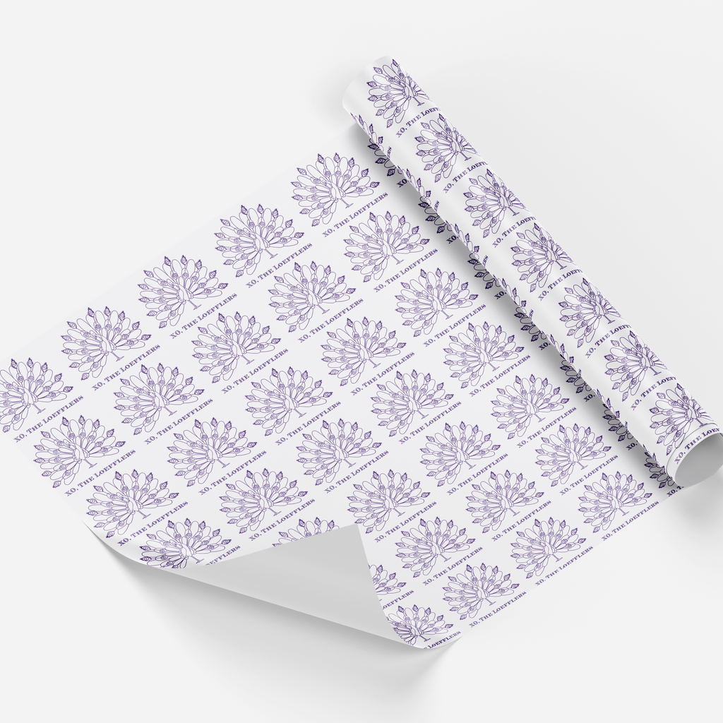 Peacock Wrapping Paper
