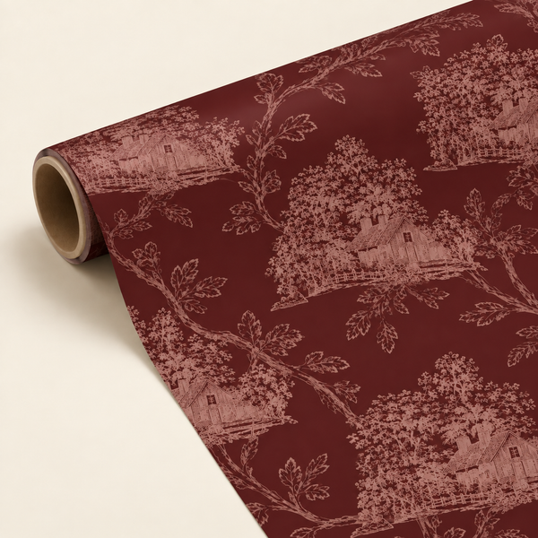 Holiday Toile Wrapping Paper