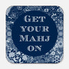 "Get Your Mahj On" Coaster Set