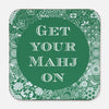 "Get Your Mahj On" Coaster Set