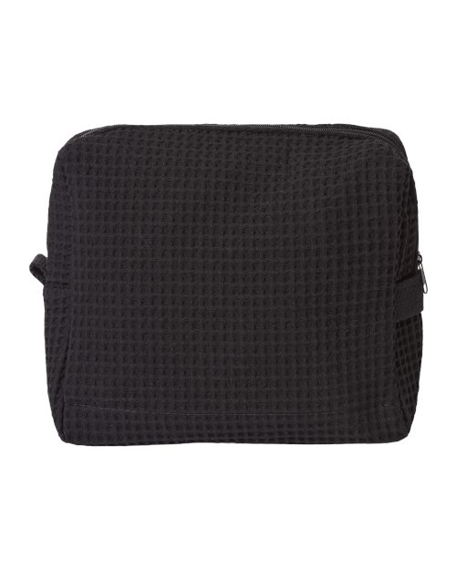Custom Embroidered Waffle Cosmetic Case