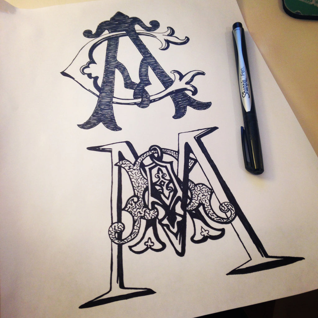 Custom Monogram & Crest Design