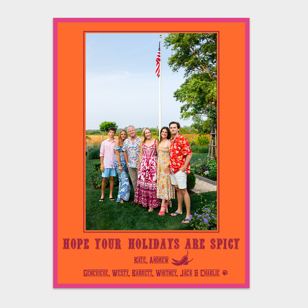Spicy Holiday Holiday Card
