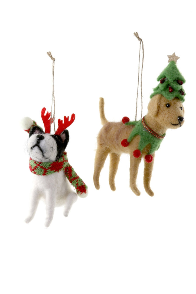 Cody Foster Felt Friends Ornament (SET OF 2)