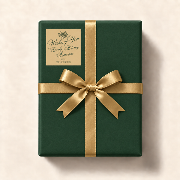 Park Avenue Gold Gift Stickers