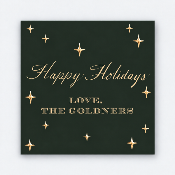 Park Avenue Green Gift Stickers