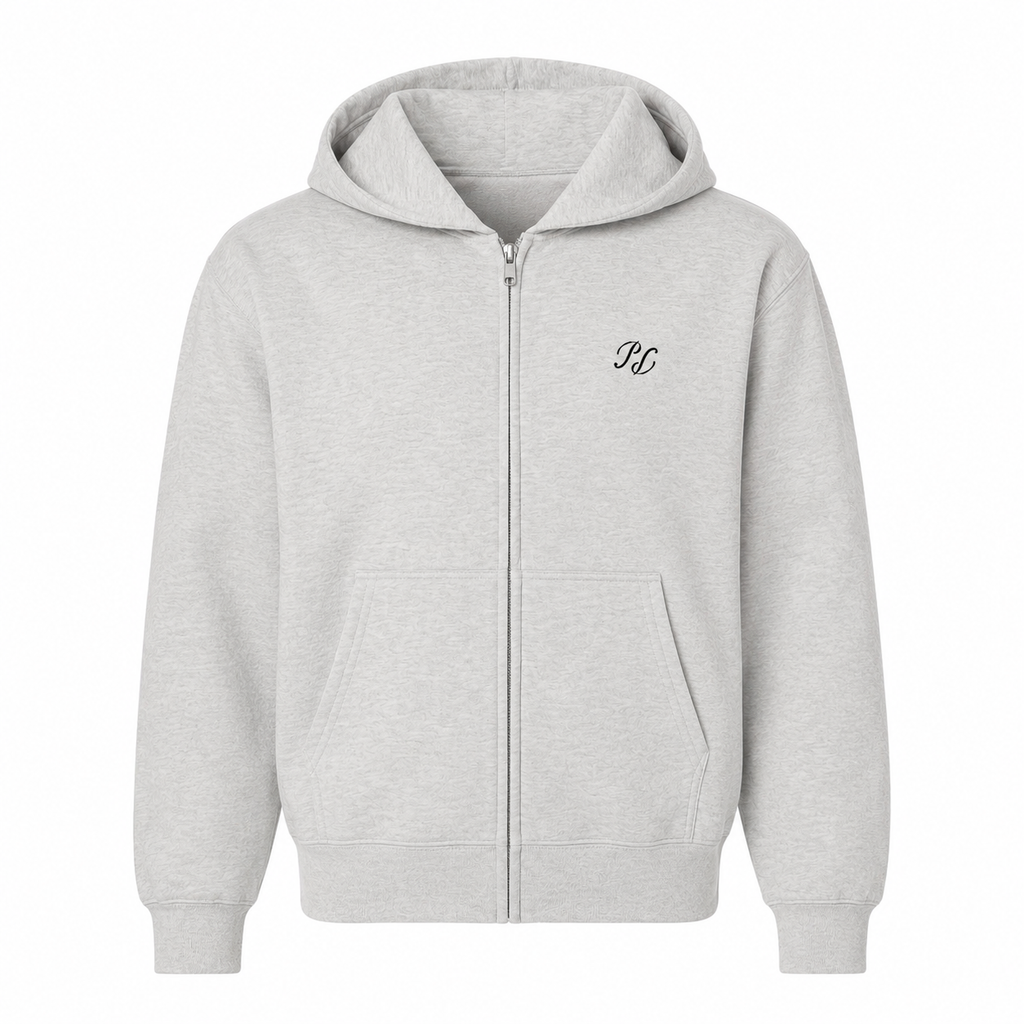 Custom Embroidered Full-Zip Hoodie