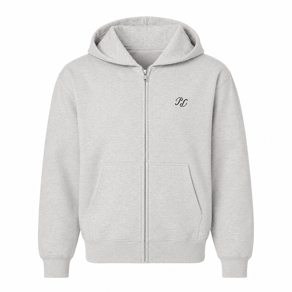 Custom Embroidered Full-Zip Hoodie