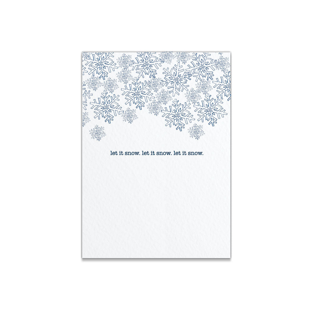 Snowflakes Note Cards – Pickett's Press