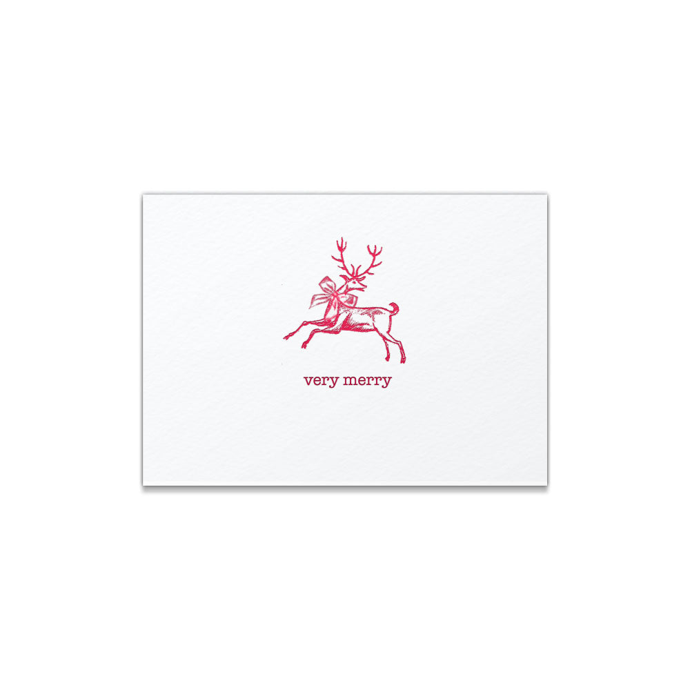 Very Merry Holiday Note Cards