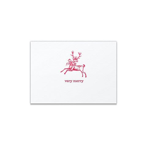 Very Merry Holiday Note Cards