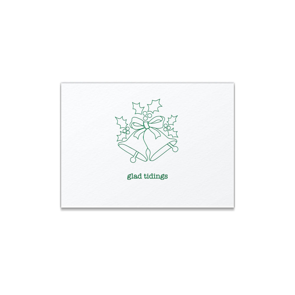 Glad Tidings Holiday Note Cards