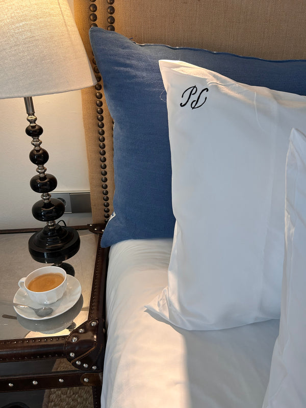 Custom Embroidered Pillow Case