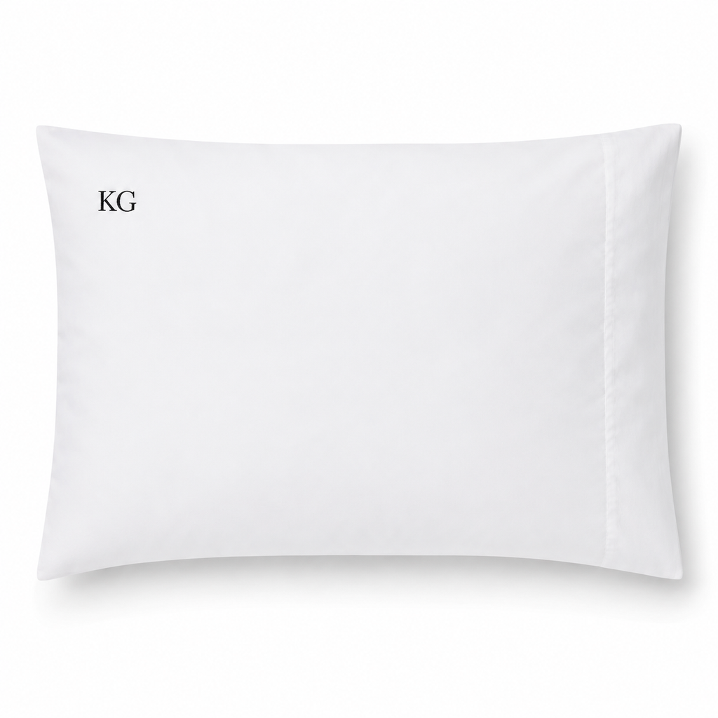 Custom Embroidered Pillow Case
