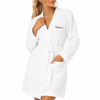 Custom Embroidered Waffle Robe