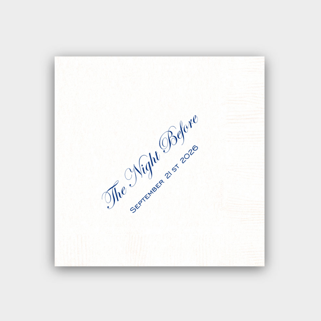 Rehearsal Dinner Napkins