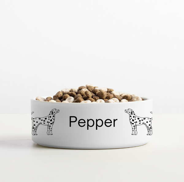 Dalmation Pet Bowl