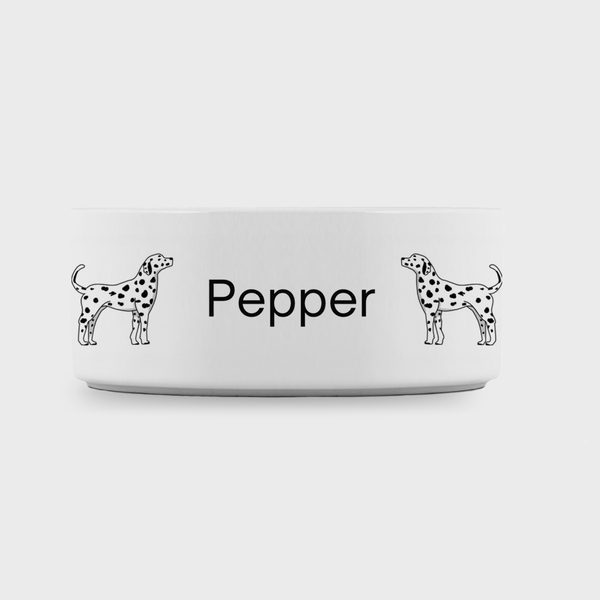 Dalmation Pet Bowl