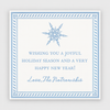 Joy to the World White Gift Stickers