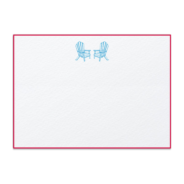 Adirondack Chair Note Cards