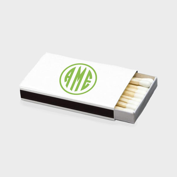 Citrus Monogram Matchbox