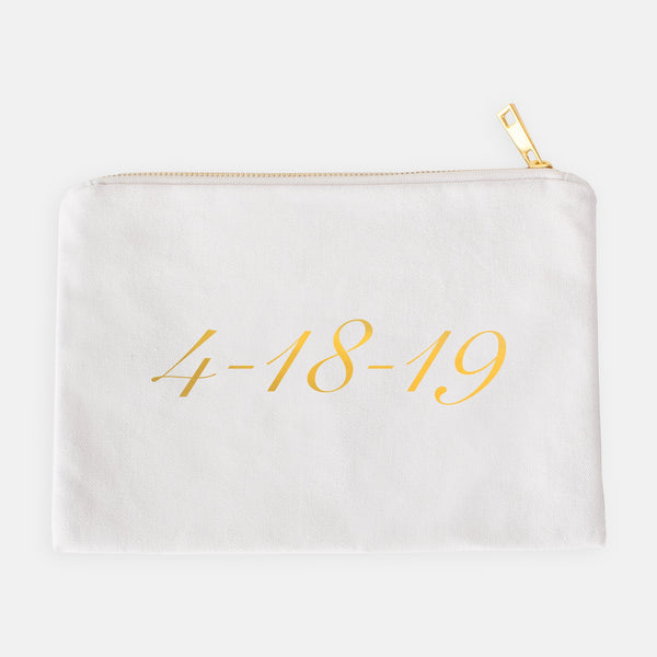 White Cosmetic Bag