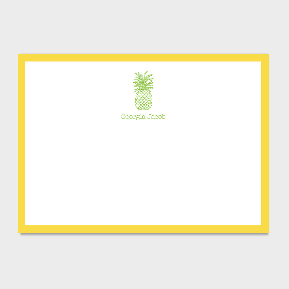 Pineapple Stationery