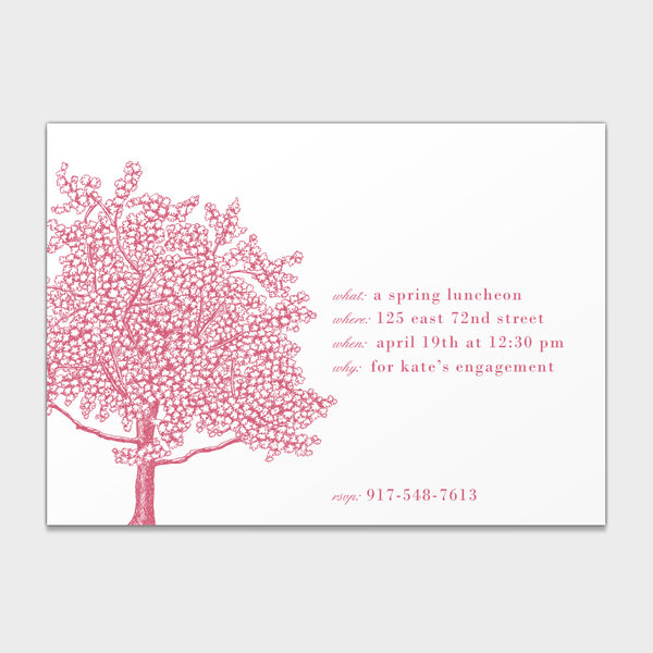 Bridal Shower Very Cherry Invitation