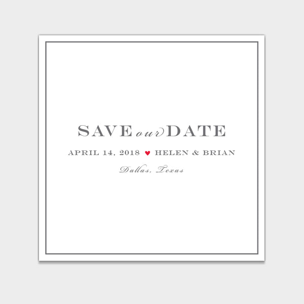 Helen & Brian Save the Date