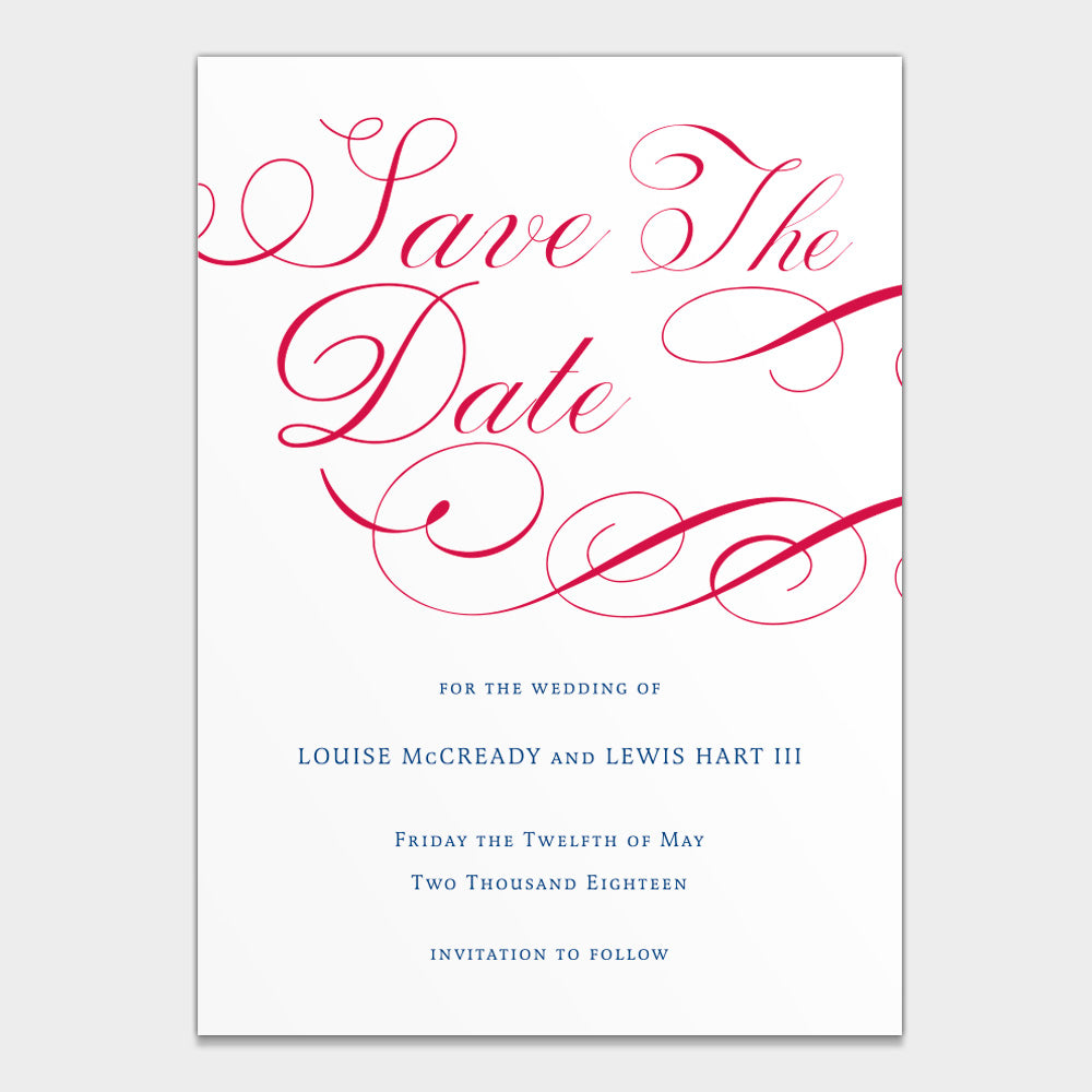 Louise & Lewis Save the Date