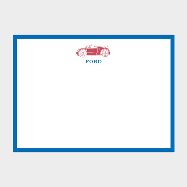 Vintage Car Stationery