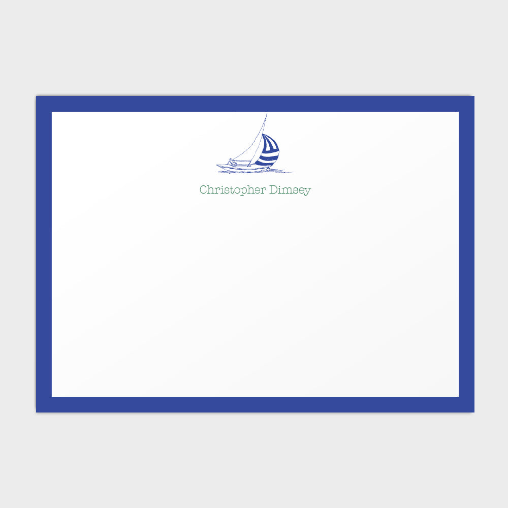 Sailboat Stationery