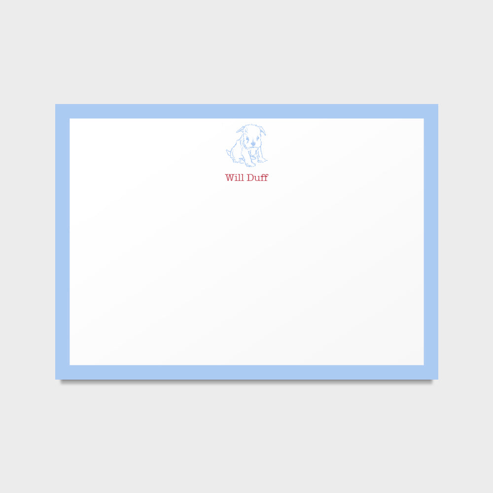 Duff Pup Stationery