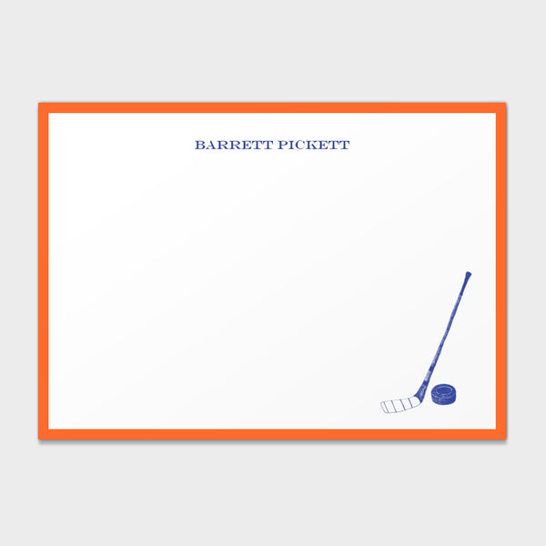 Barrett Hockey Stationery
