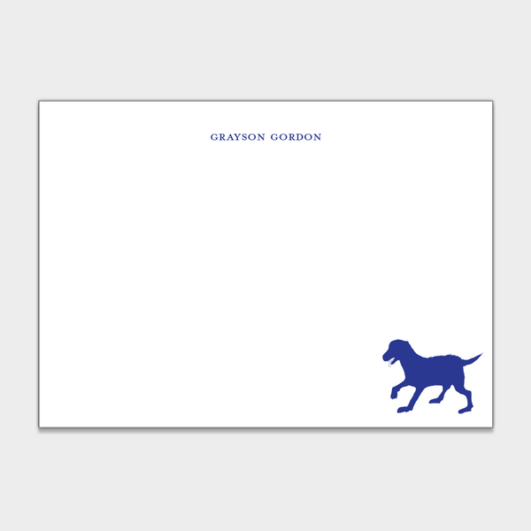 Black Lab Stationery