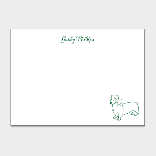 Dachshund Stationery