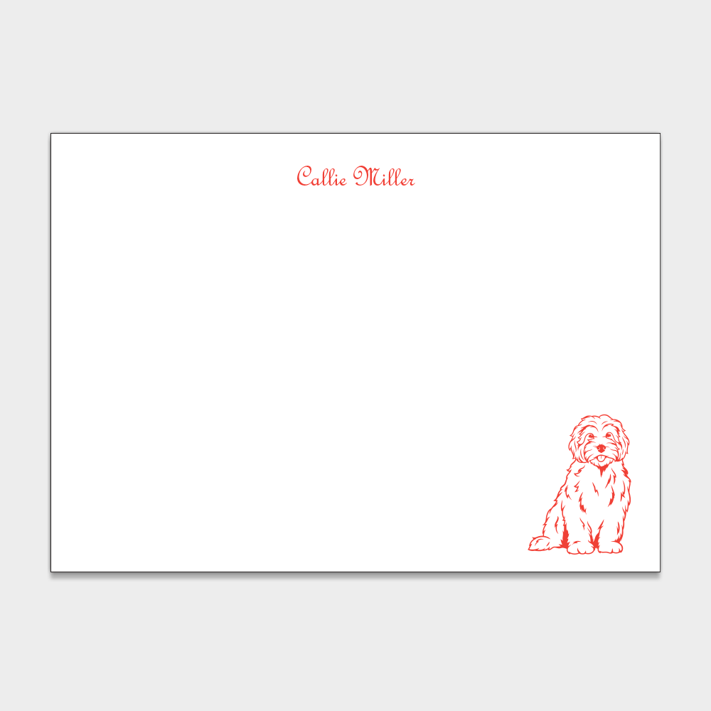 Goldendoodle Stationery